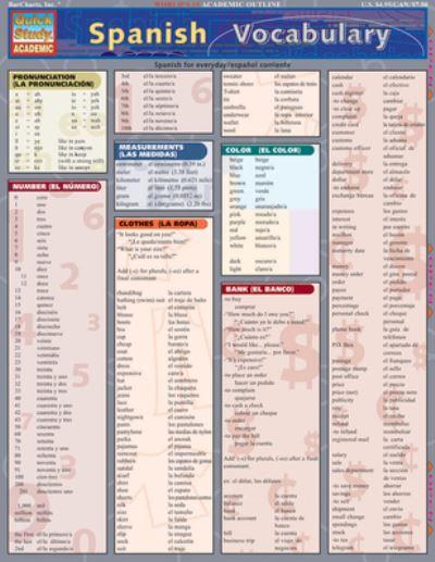 Spanish Vocabulary