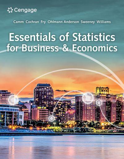 Essentials of Statistics For Business and Economics