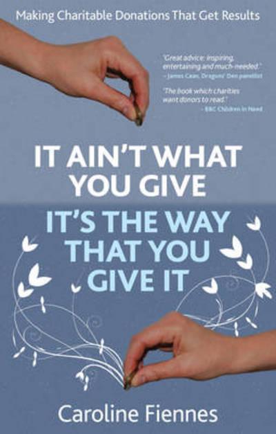 It Ain't What You Give, It's the Way That You Give it
