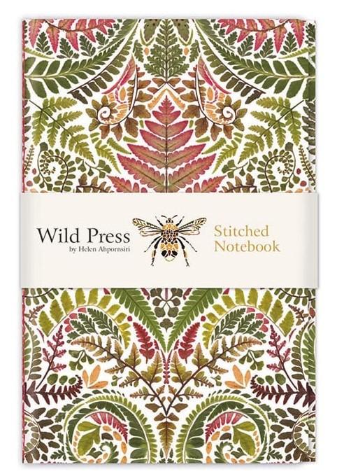 Museums & Galleries Stitched Notebook: Pteridomania