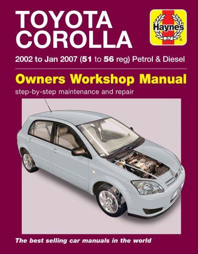 Toyota Corolla (02 - Jan 07) 51 To 56