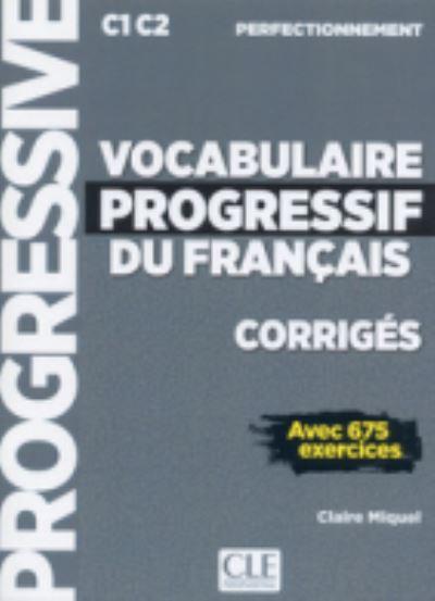 Vocabulaire Progressif Du Francais - Nouvelle Edition
