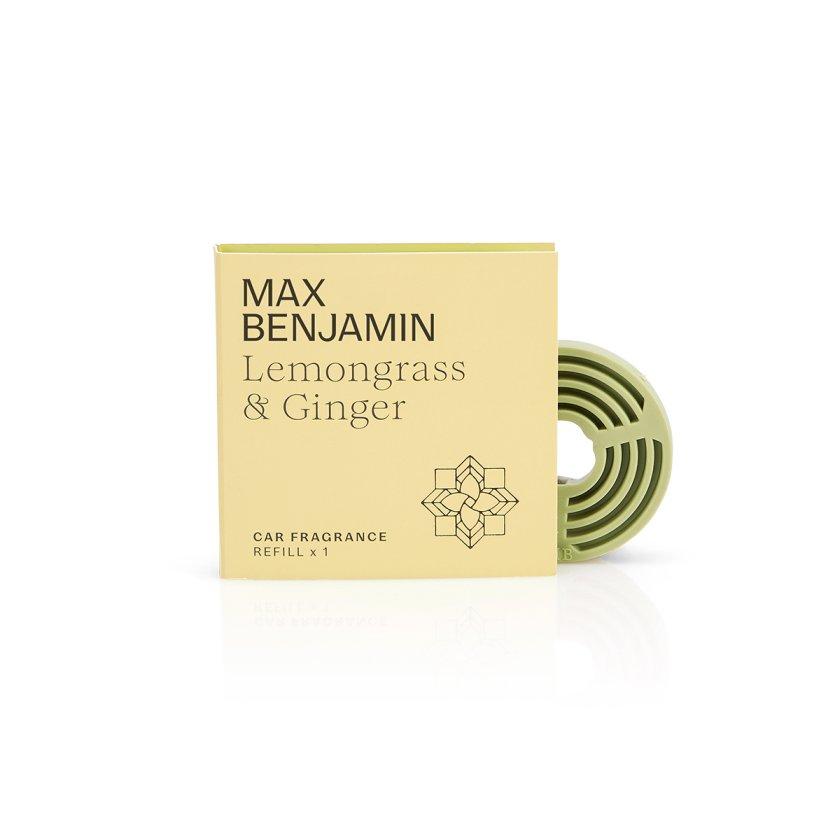 Max B Car Fragrance Refill Lemongrass & Ginger