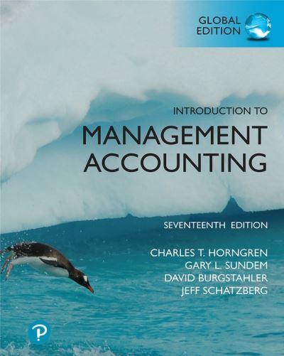 Introduction To Management Accounting