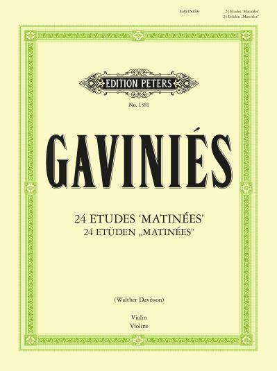 24 Etudes 'Matinées'