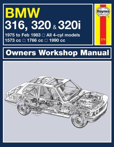 BMW 316, 320 & 320i Owner's Workshop Manual