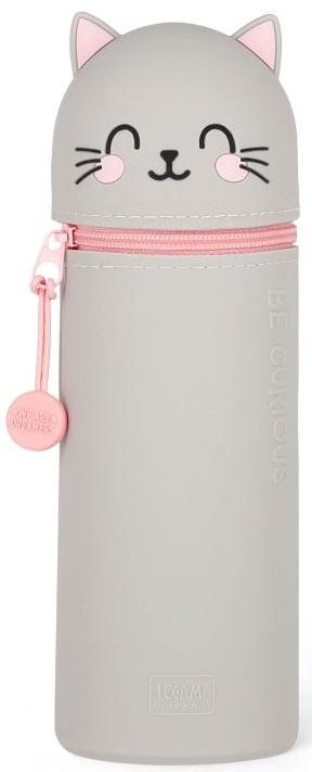 LEGAMI 2-in-1 Soft Silicone Pencil Case - KITTY