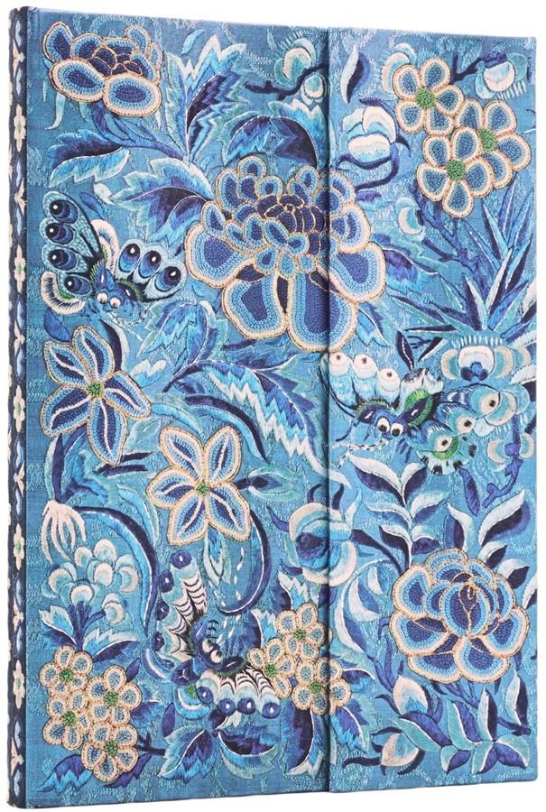 Paperblanks Blue Willow Lined Midi Hardcover Journal