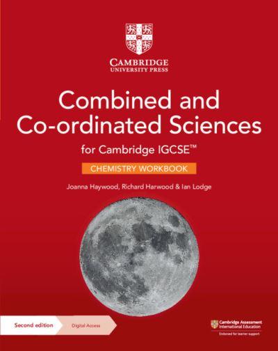 Cambridge IGCSET Combined and Co-Ordinated Sciences Chemistry Workbook With Digital Access (2 Years)
