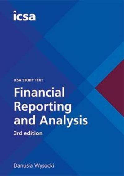 Financial Reporting and Analysis
