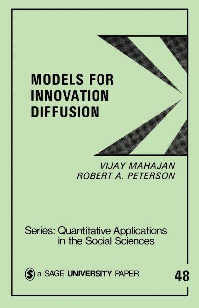 Models For Innovation Diffusion