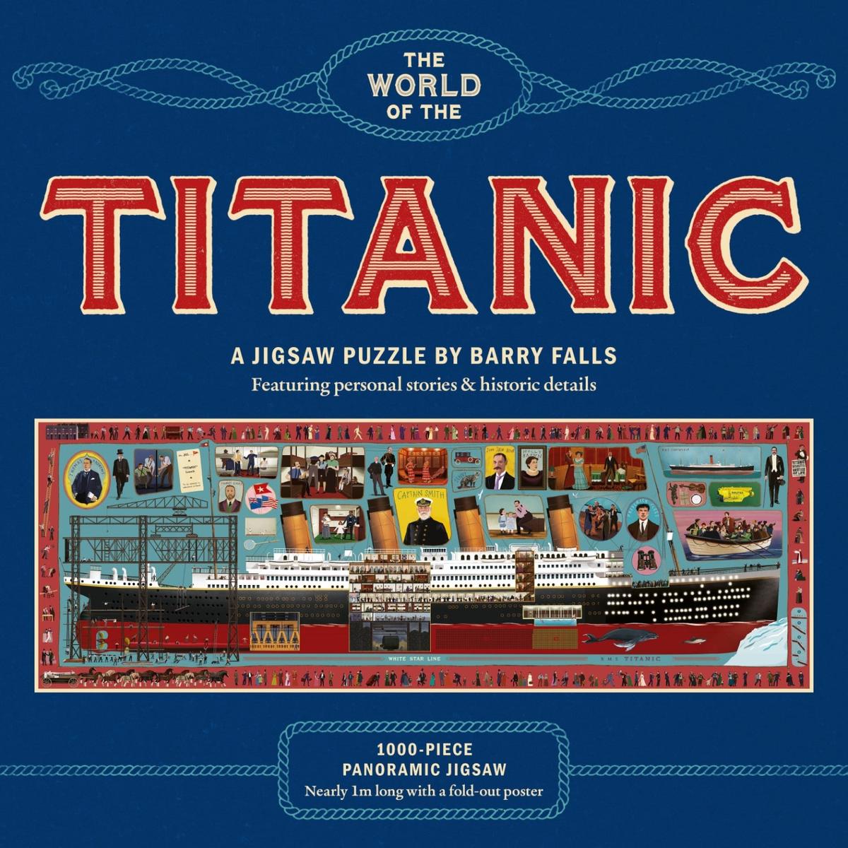 Laurence King The World of the Titanic:1000pc