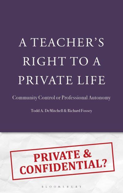 A Teacher's Right To a Private Life