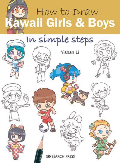 How To Draw Kawaii Girls and Boys in Simple Steps