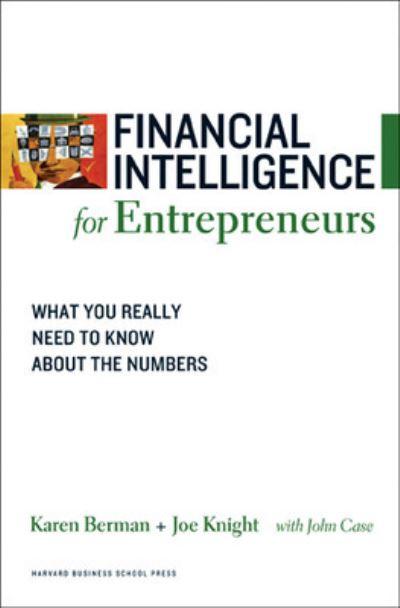 Financial Intelligence For Entrepreneurs