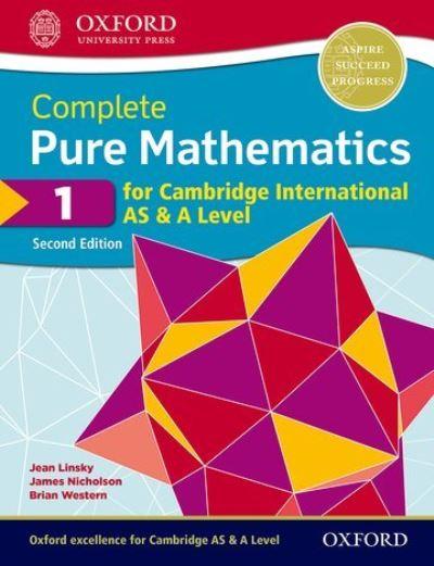 Complete Pure Mathematics 1 For Cambridge International AS &
