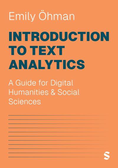 Introduction To Text Analytics