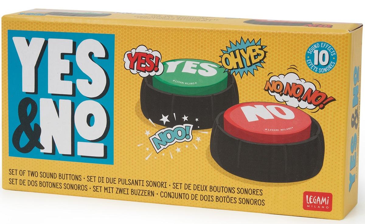 LEGAMI YES & NO Buttons 2 Pack