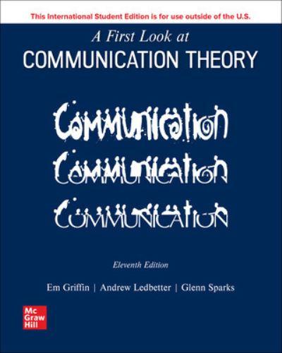 A First Look At Communication Theory