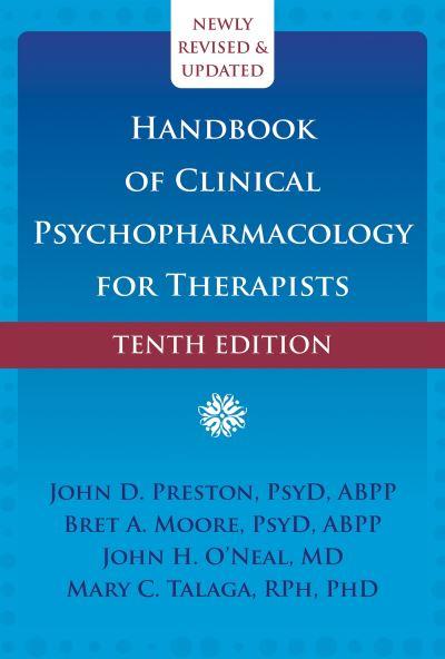 Handbook of Clinical Psychopharmacology For Therapists