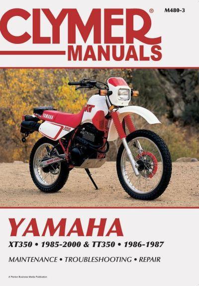 Clymer Yamaha XT350 & TT350, 1985-2000