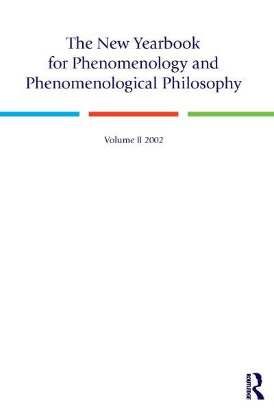 The New Yearbook For Phenomenology and Phenomenological Philosophy
