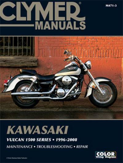 Clymer Kawasaki Vulcan 1500 Series, 1996-2008