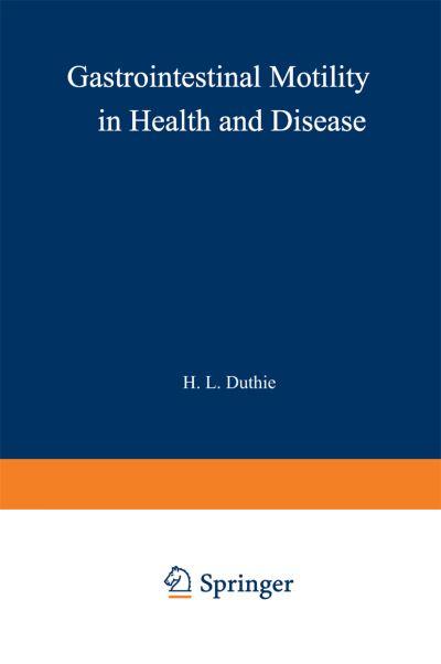Gastrointestinal Motility in Health and Disease