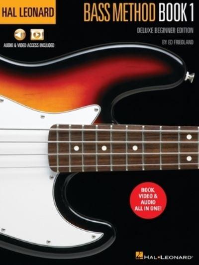 Hal Leonard Bass Method Book 1 - Deluxe Beginner Edition Wit