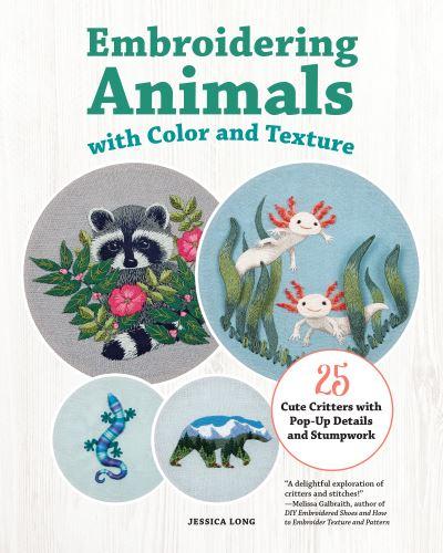 Embroidering Animals With Color and Texture