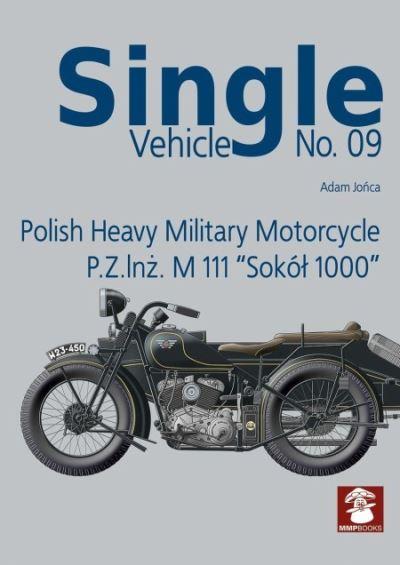 Single Vehicle Polish Heavy Military Motorcycle P.Z.INZ. M 111 "Sokól 1000