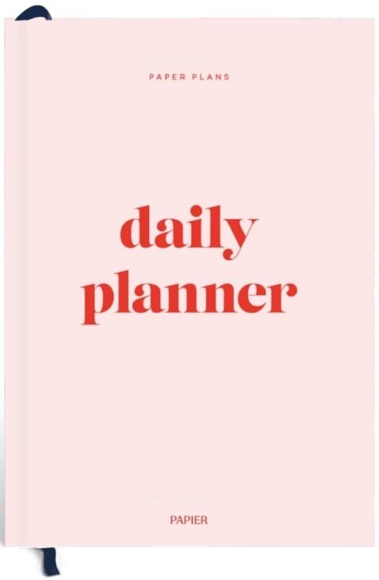 Papier Joy Daily Planner Pink