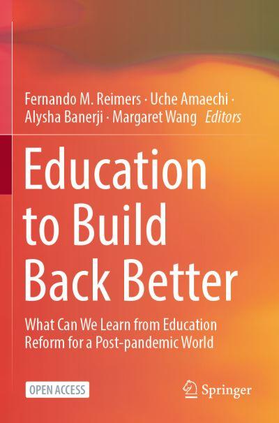 Education To Build Back Better