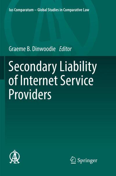 Secondary Liability of Internet Service Providers
