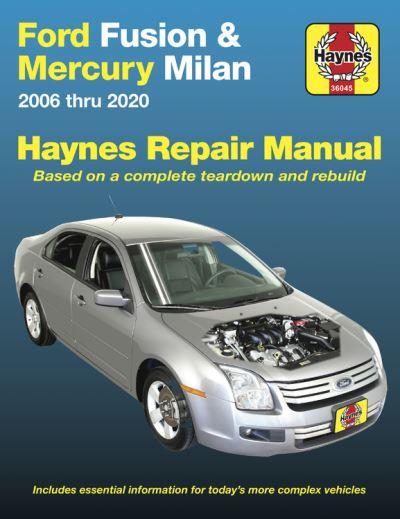 Ford Fusion and Mercury Milan Haynes Repair Manual