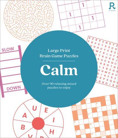 Large Print Brain Game Puzzles - Calm (Puzzle Book For Adult
