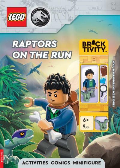 LEGO® Jurassic WorldT: Raptors on the Run Activity Book (With Kenji Minifigure, Baby Raptor and Accessories)