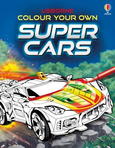 Colour Your Own Supercars