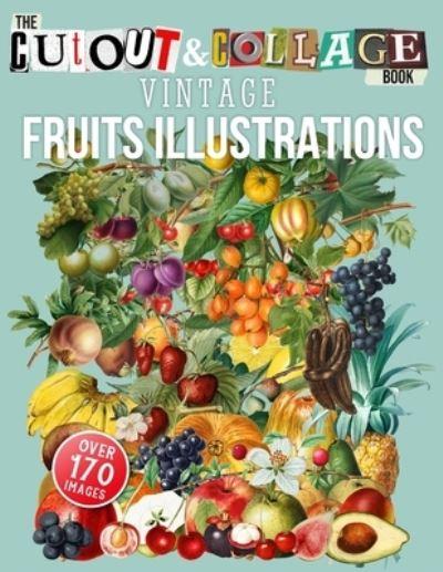 The Cut Out And Collage Book Vintage Fruits Illustrations