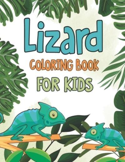 Lizard Coloring Book For Kids