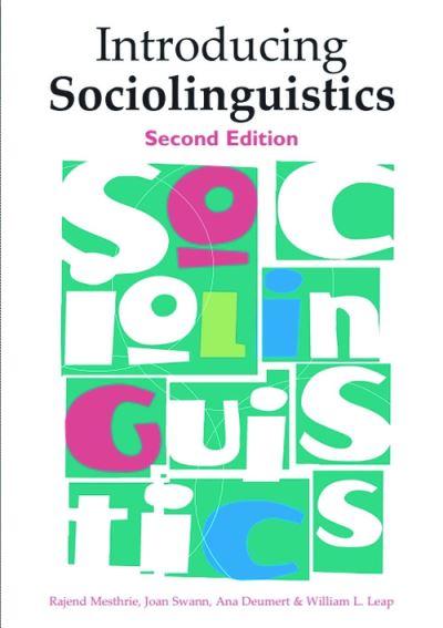 Introducing Sociolinguistics