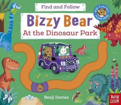 Bizzy Bear. At the Dinosaur Park
