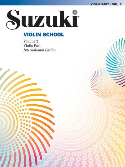 Suzuki Violin School Vol 3 (Rev 07) Bk