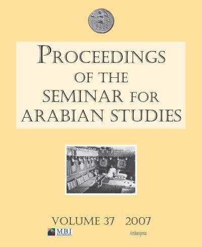 Proceedings of the Seminar For Arabian Studies