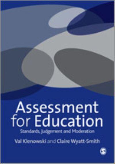 Assessment For Education