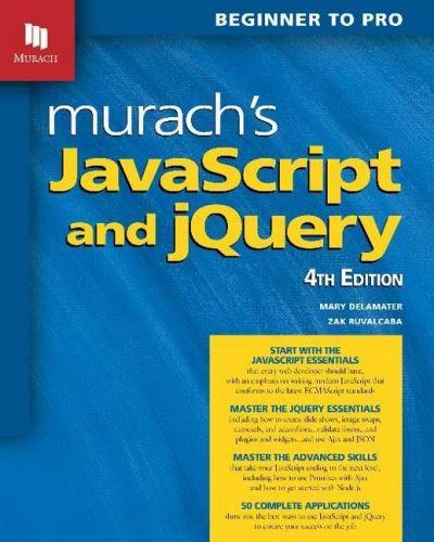 Murachs JavaScript and JQuery