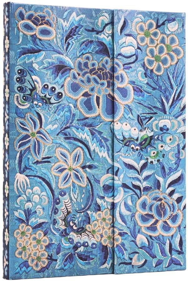 Paperblanks Blue Willow Unlined Hardcover Midi Journal