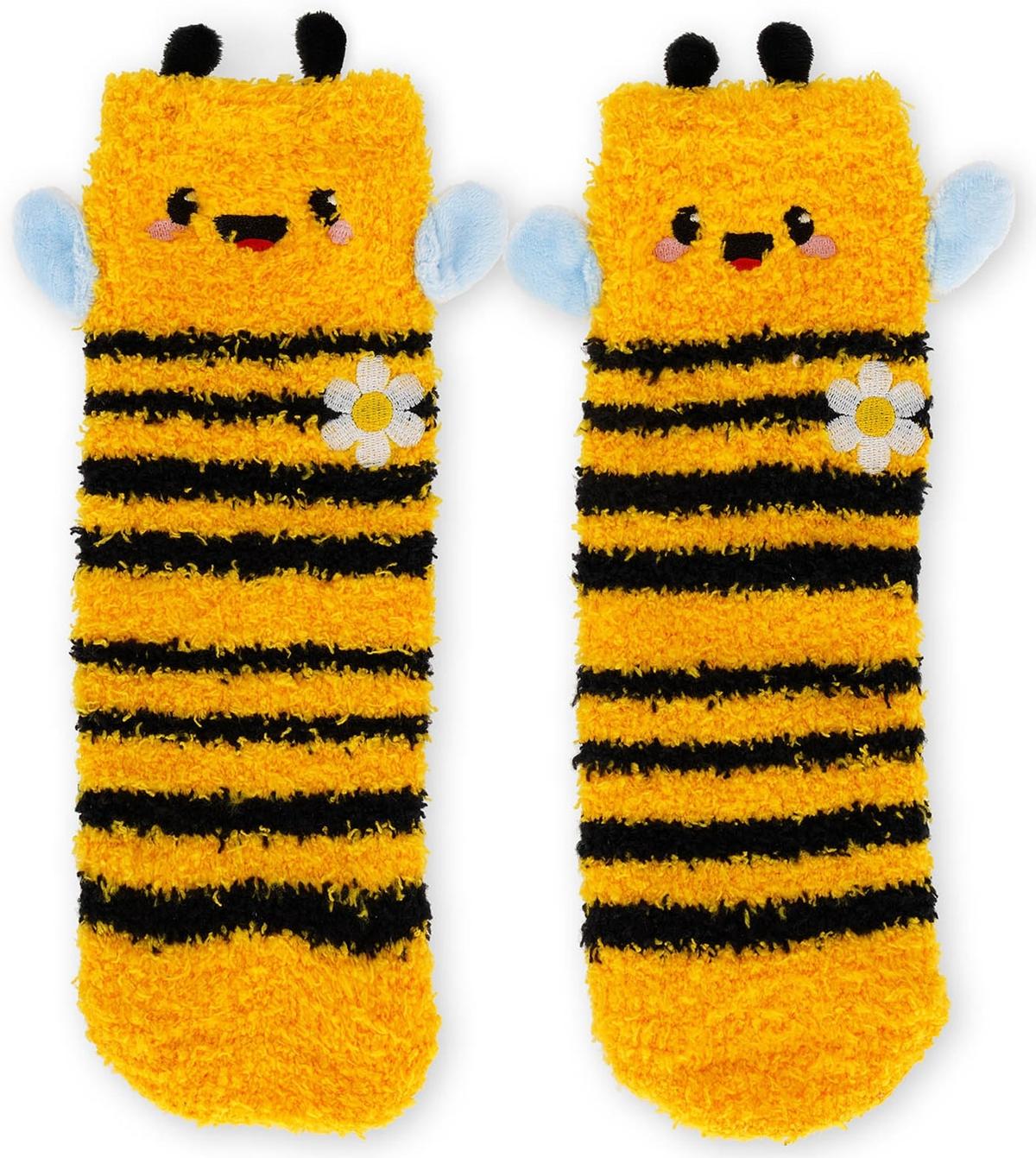 Legami Non-Slip Kids Socks - Bee