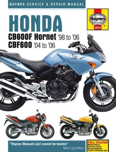 Honda CB600F Hornet Service and Repair Manual