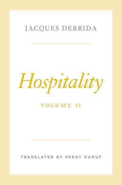 Hospitality. Volume II